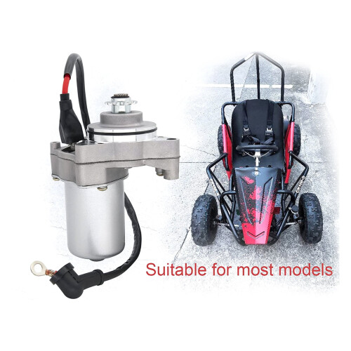 Starter Motor for 50-110cc Scooters 3-Bolt Mount 1
