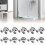 Quiet Shower Door Rollers Top and Bottom 10PCS 8