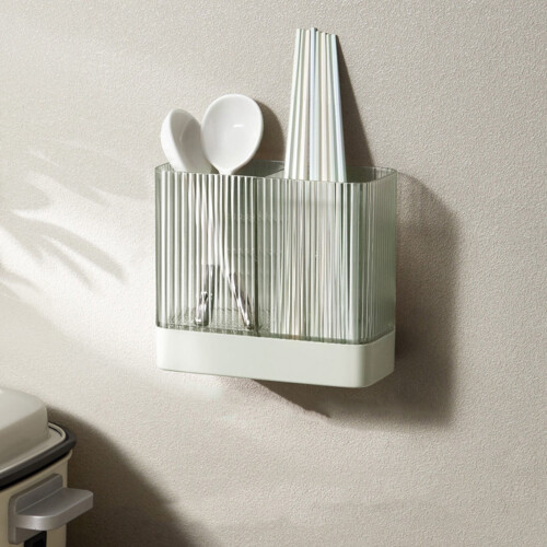 Wall Mounted Kitchen Organizer with Drainage Holes for