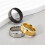Stainless Steel Men's Ring Silver Size 11 5