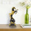 Figurine de cheval en résine, sculpture décorative, 1 pièce 4