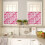 Red Plaid Kitchen Tier Curtains and Valance Set Light 4