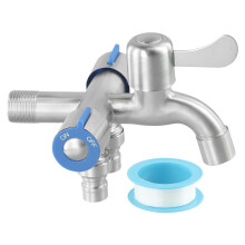 Stainless Steel Angle Valve for Washing Machine Faucet