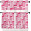 Red Plaid Kitchen Tier Curtains and Valance Set Light 2