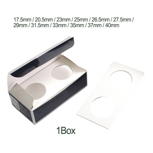 Coin Holder Storage Box Square Cardboard 12 Pack 2