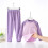 Completo intimo termico per bambini in cotone, 2 pezzi, viola, 3-4 anni 5