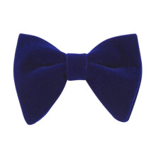 Men's Velvet Bow Tie Solid Color Pre-Tied Tuxedo Bowtie