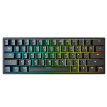 Wired Mechanical Gaming Keyboard RGB Backlight 61 Keys Blue