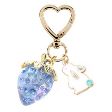 Strawberry Keychain Kawaii Heart Flower Daisy Accessory for