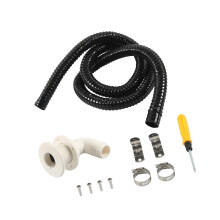 Scupper Through-Hull Fitting 90 Degree 1 Set