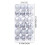 Boules de Noël argentées, 36 pièces, 3 cm (1,2 pouce) 3