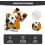 Halloween Jack-O-Lantern Tafelloper 13x60Inch 5