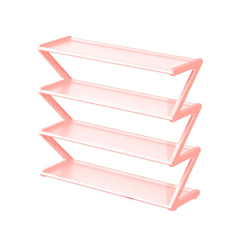 4-Layer Shoe Rack Steel Pipe Multi-Functional