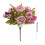 Bouquet di rose rosse artificiali realistiche da 33 cm 3