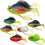 Pre-Rigged Jig Head Soft Lures with Paddle Tail 6 pcs 1