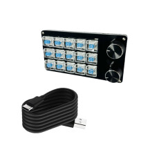 Macro Keyboard with Customizable Settings 9 10 12 15 Keys