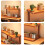 Wooden 2-Tier Desktop Storage Rack for Desk or Tabletop 5