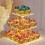 Acrylic Cupcake Display Stand with LED Light 3-Tier 8