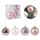 Palline di Natale decorative in plastica infrangibile, 4 pezzi 4