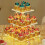 Acrylic Cupcake Display Stand with LED Light 3-Tier 7