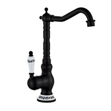 Miuline brass kitchen sink faucet single lever 360-degree