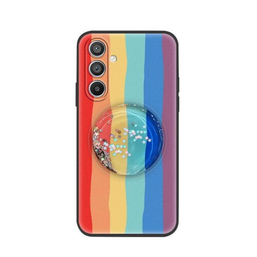 Θήκη τηλεφώνου Samsung Galaxy S25 από σιλικόνη TPU με σχέδιο glitter και σχέδιο glitter 2