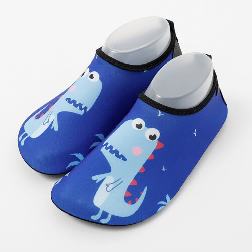 Kids Water Shoes Blue Size 6-7 Quick-Drying Barefoot 1