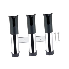 Fishing Rod Holder for Marine Canoe Truck 3-Line Black