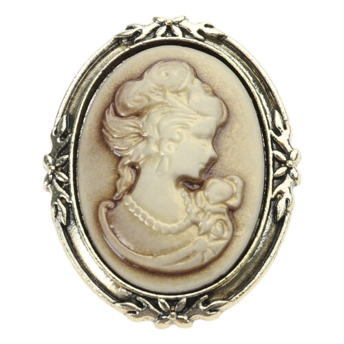 Καρφίτσα Queen Lady Pattern για γυναίκες με καρφίτσα πέτου