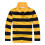 Boys Long Sleeve Striped Polo Shirt Size 6-7 Oversized 2