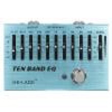 E-Bass-Gitarren-EQ-Pedal mit True Bypass und 10 Bändern