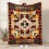 Φανελένια Κουβέρτα με Σχέδιο Southwestern Cross 50x60 ίντσες 1