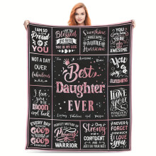 Geschenkdecke für die Tochter, 80 x 60 Zoll
