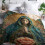 Manta de lã com a Virgem Maria e Buda, 127 x 152 cm (50 x 60 polegadas) 1