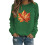 Women's Crewneck Sweatshirt Fall Leaf Graphic Long Sleeve 4