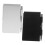 Bloc-notes avec stylo, alliage d'aluminium compact, noir, lot de 2 7