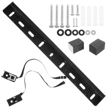 TV Wall Mount Set Stainless Steel 1 Piece