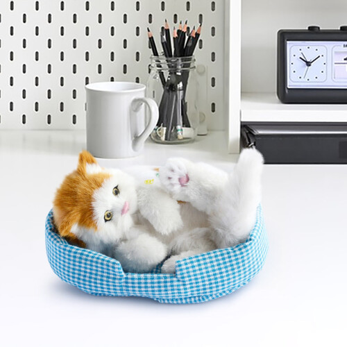 Adorable figurine de chat réaliste (1 pièce) 1