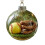 Ensemble de décorations de boules de sport en verre cristal 7
