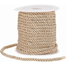 Polyester Twisted Cord Trim Beige 5mm 20M