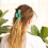 Presilhas de cabelo grandes e antiderrapantes com acabamento fosco para mulheres (4,33 polegadas). 5
