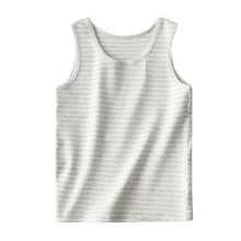 Kids Cotton Sleeveless Tank Tops Striped Loose Fit for Boys