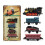 Pull-Back Die-Cast Steam Locomotive Model Set 1