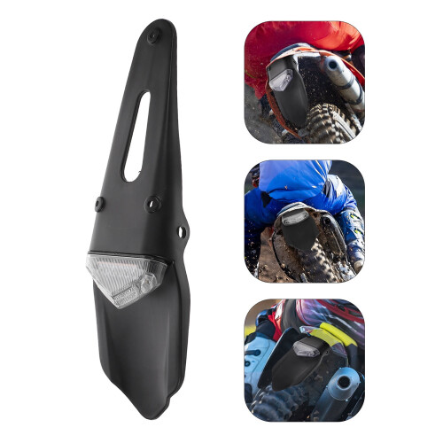 Rear Mount LED Tail Light for Motorcycle with Brake and