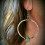 Boho Drop Earrings 925 Silver with Tourmaline One Pair 3