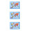 World Map Educational Poster for Kids 3 Sheets 8