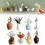 Ceramic vase refrigerator magnet small 1 piece 1