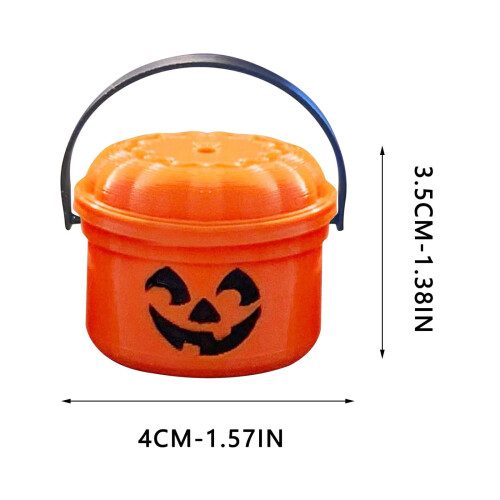 Mini spökgodishinkset Halloweendekoration Plast6 2