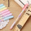 Regenbogen-Pastell-Textmarker mit Kappe (1 Stück) 4
