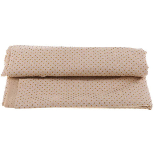 Beige Anti-Skid Rubber-Treated Fabric 1 Yard